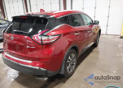 2018 Nissan Murano Sl from USA, damaged, VIN 5N1AZ2MH5JN128899